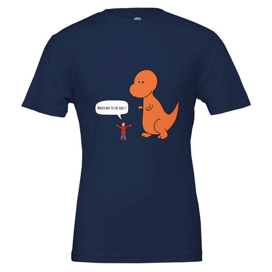 Which Way To The Rave? T-Shirt - Rampage Design Studio