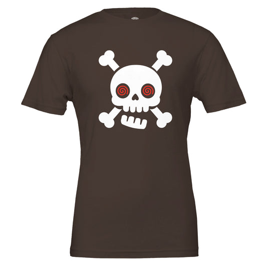 Hypnotic Skull T-Shirt - Rampage Design Studio