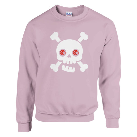 Hypnotic Skull Graphic Sweatshirt - Rampage Design Studio