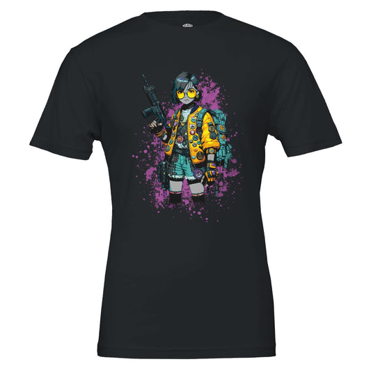 Rebel Spirit Premium Unisex Crewneck T-shirt - Rampage Design Studio