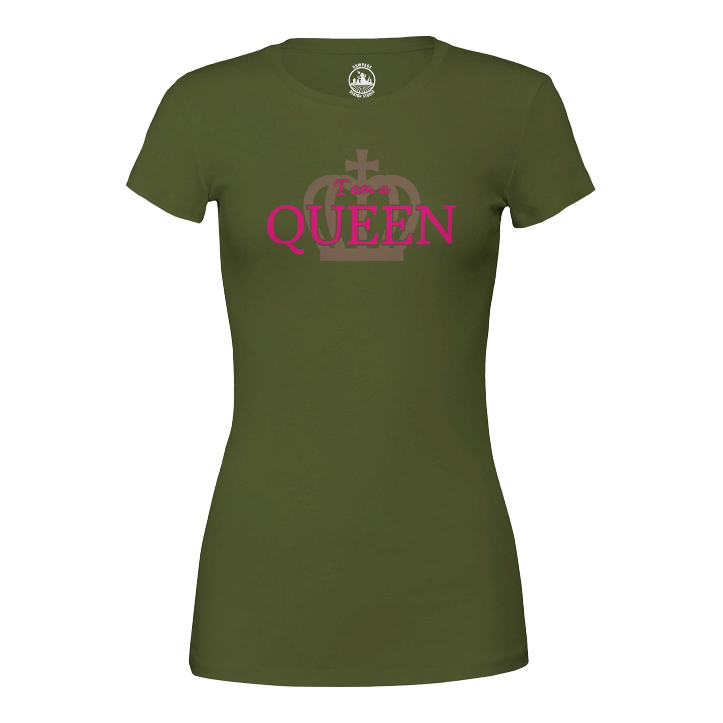 I Am a Queen Women’s T-Shirt - Rampage Design Studio