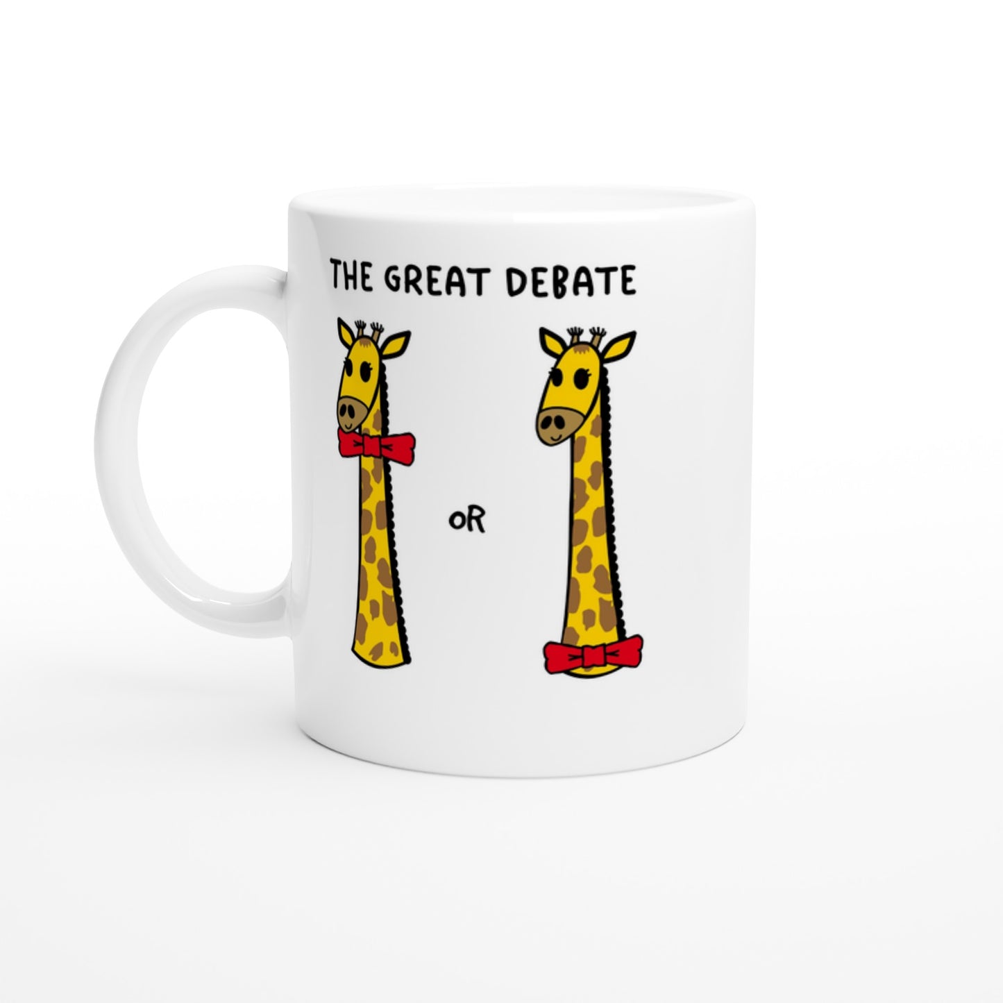 Cute Giraffe Mug | Fun Animal Coffee Cup - Rampage Design Studio
