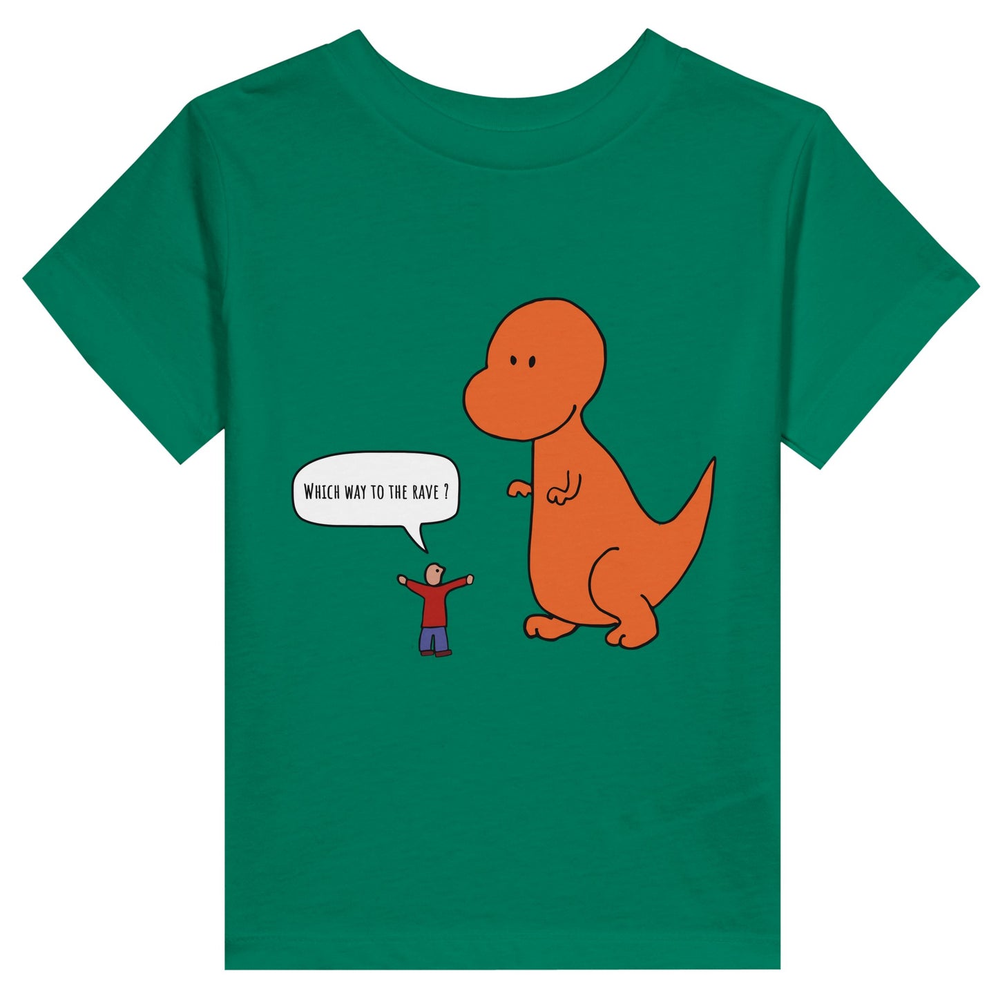 Which Way To The Rave - Toddler Staple T-Shirt - Rampage Design Studio