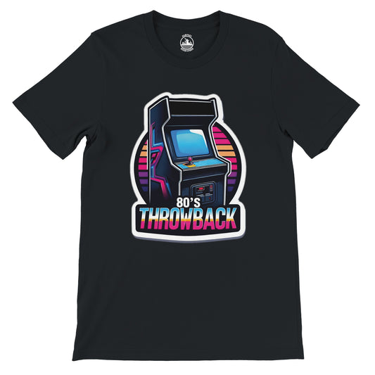 80s Throwback - Premium Unisex Crewneck T-shirt - Rampage Design Studio