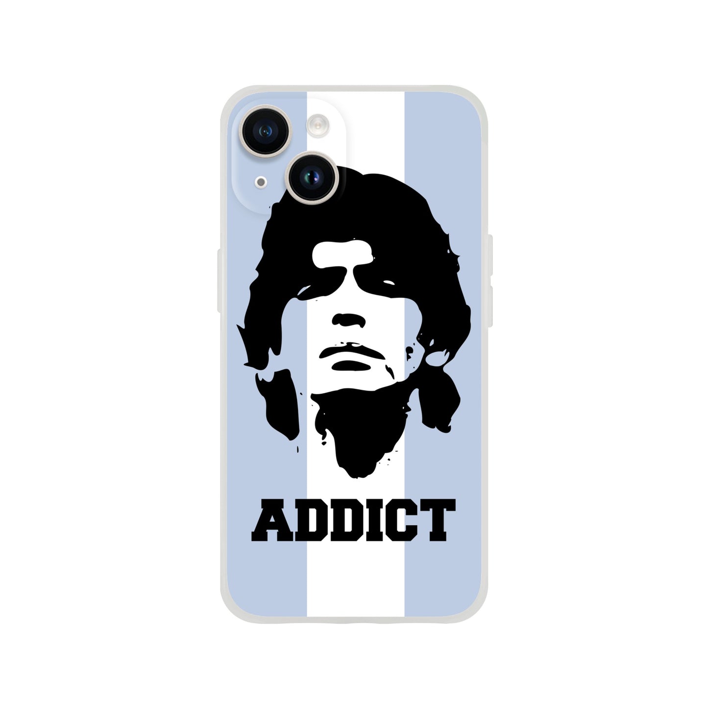 Diego Maradona Phone Case, Addict phone case, Maradona phone case, Flexible, Impact Resistant, Iconic Design - Rampage Design Studio