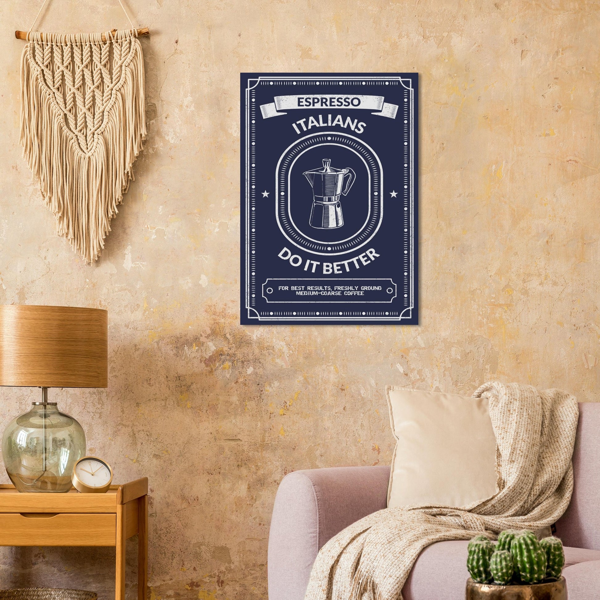 Espresso Italians Do It Better Poster - Rampage Design Studio