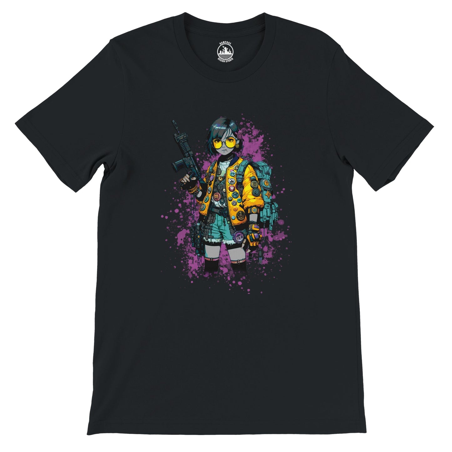 Rebel Spirit Premium Unisex Crewneck T-shirt - Rampage Design Studio