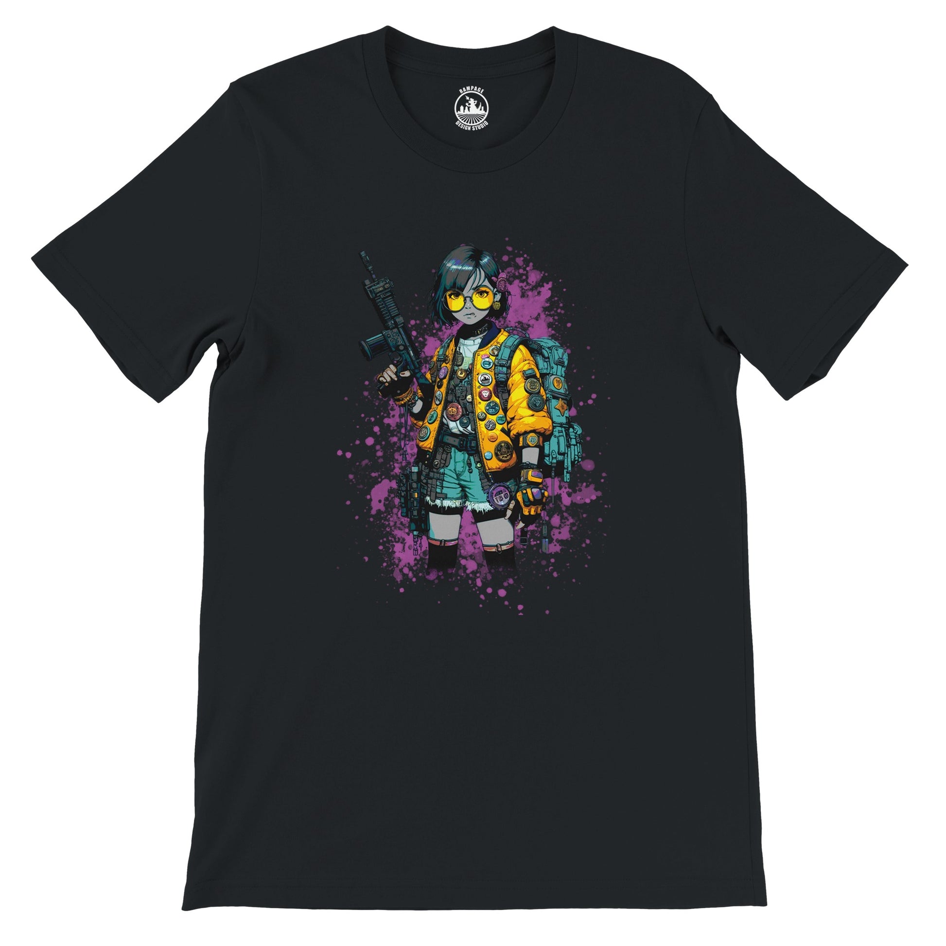 Rebel Spirit Premium Unisex Crewneck T-shirt - Rampage Design Studio