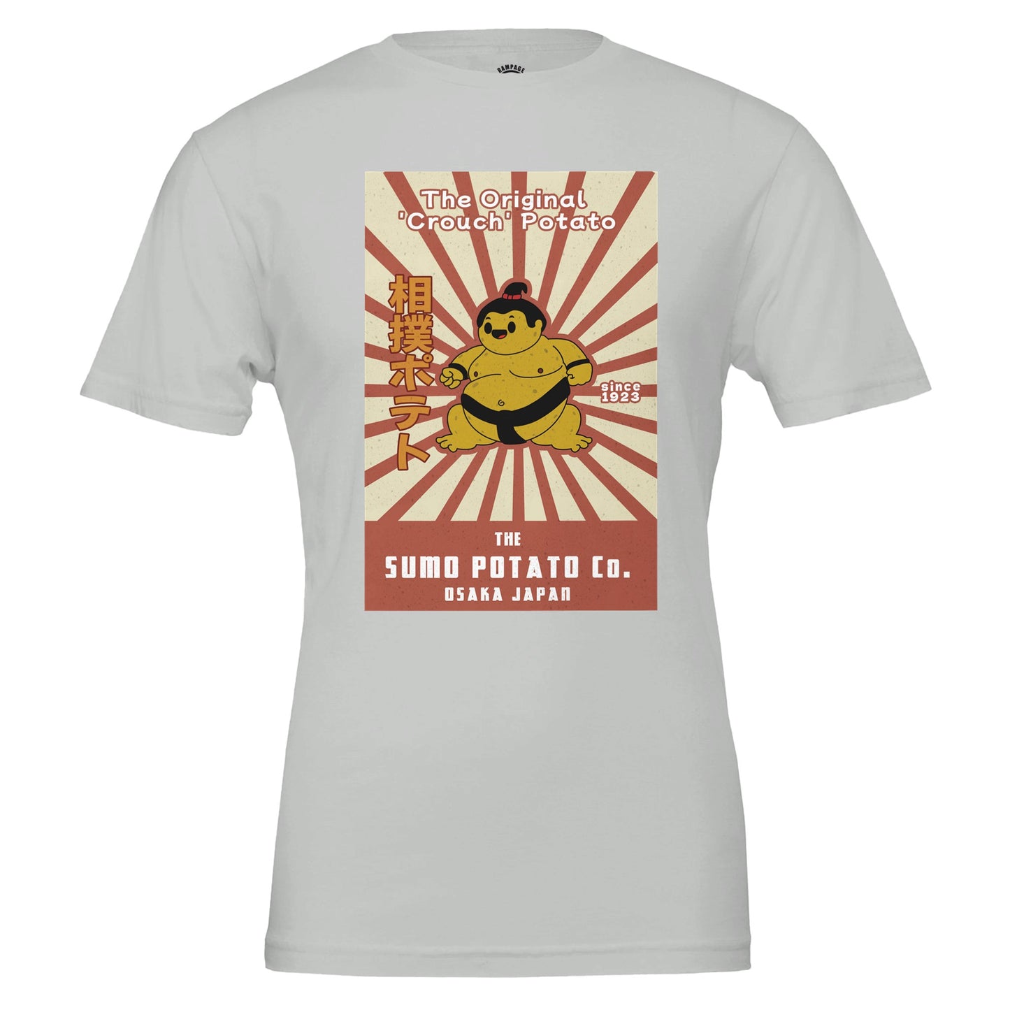 Sumo Potato - Premium Unisex Crewneck T-shirt - Rampage Design Studio