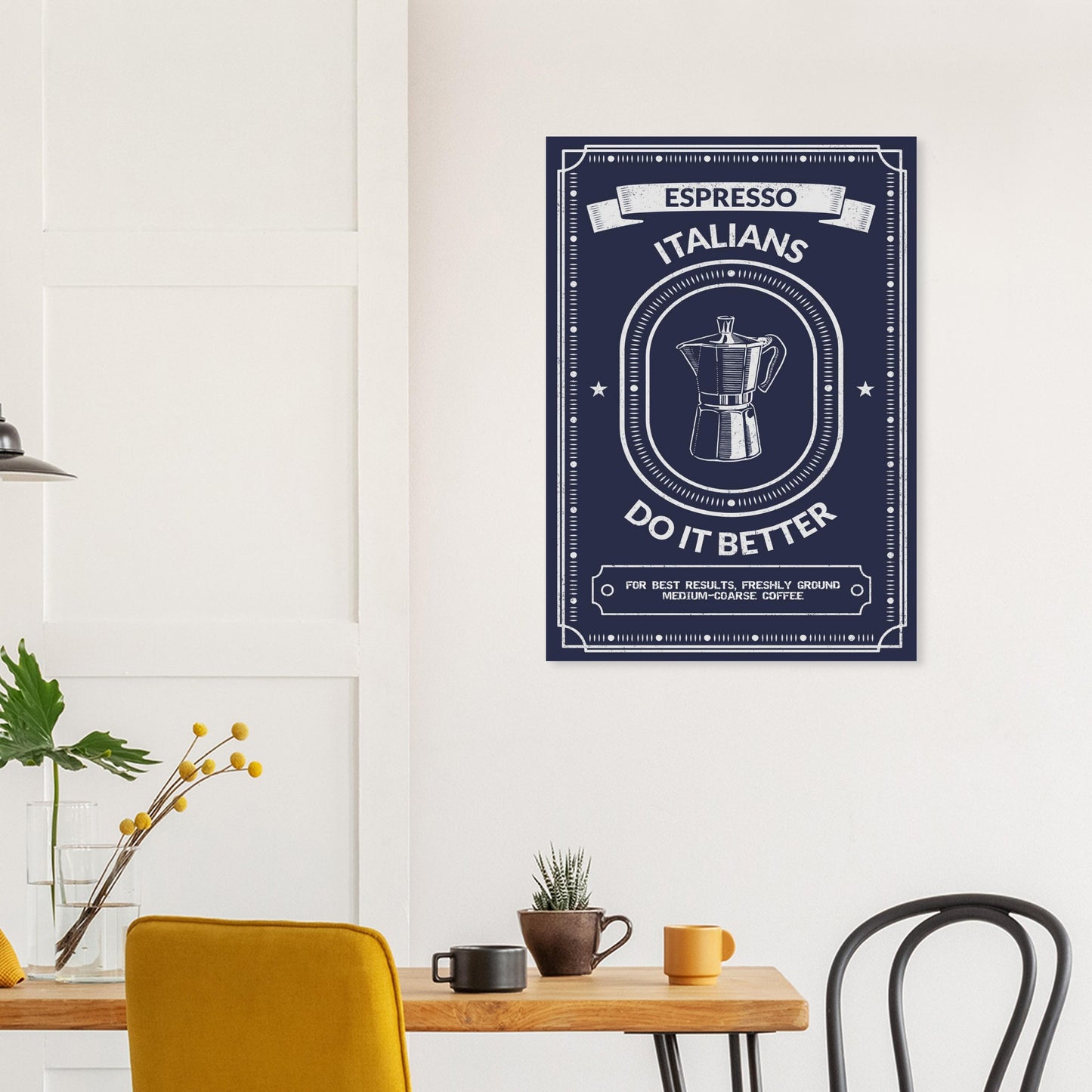 Espresso Italians Do It Better Poster - Rampage Design Studio