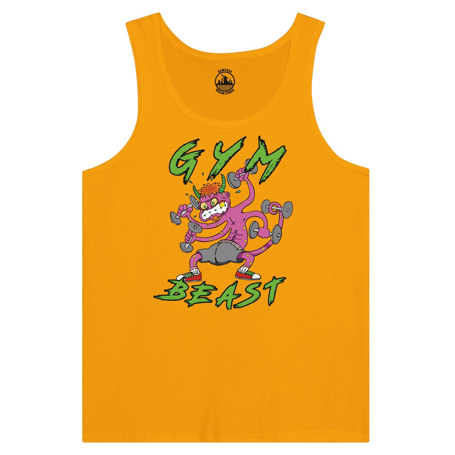 Gym Beast Premium Unisex Tank Top - Rampage Design Studio