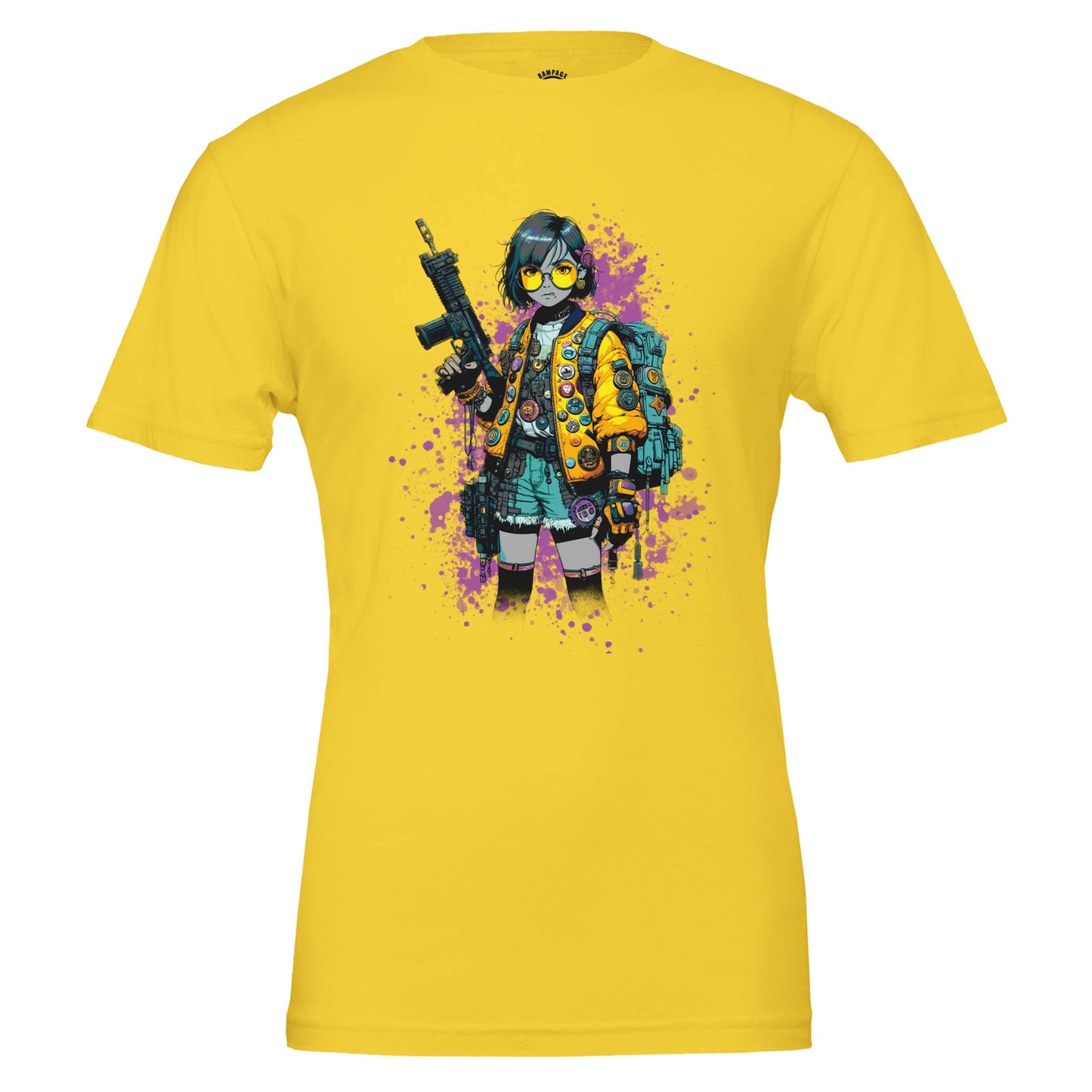 Rebel Spirit Premium Unisex Crewneck T-shirt - Rampage Design Studio