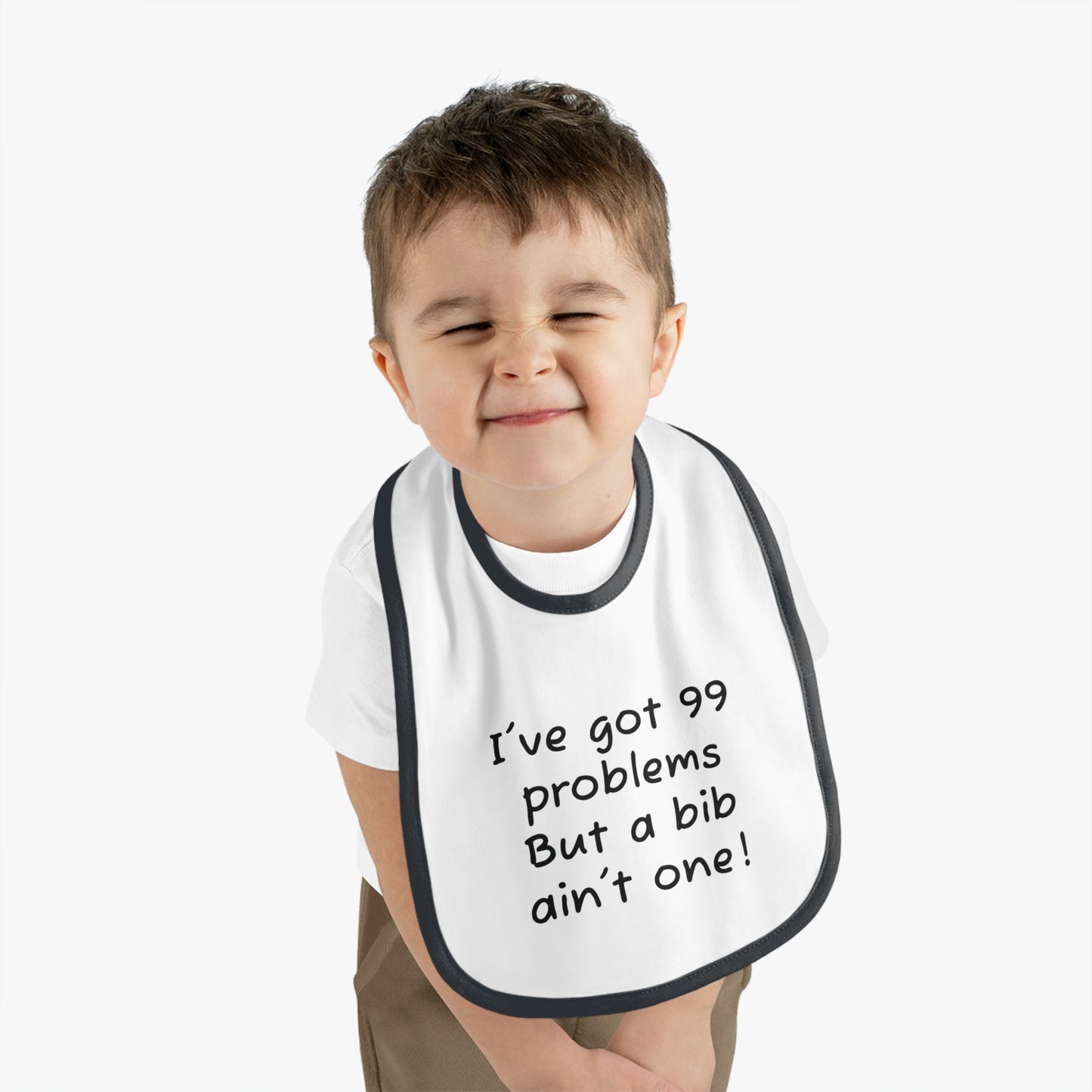 Funny Baby Bib, Cute Baby Shower Gift, Toddler Feeding Bib, Unique Baby Gift, Funny Quote Bib - Rampage Design Studio