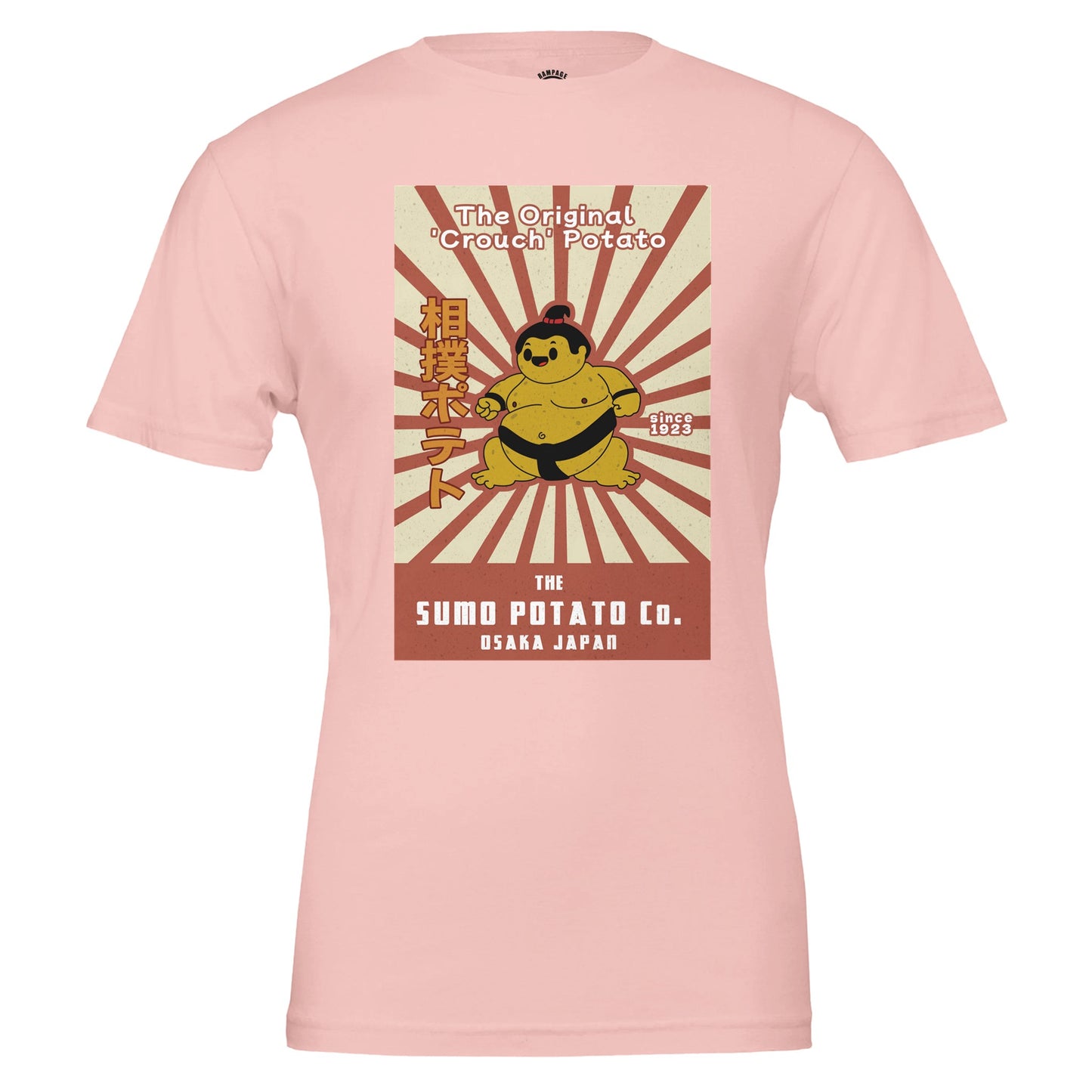 Sumo Potato - Premium Unisex Crewneck T-shirt - Rampage Design Studio