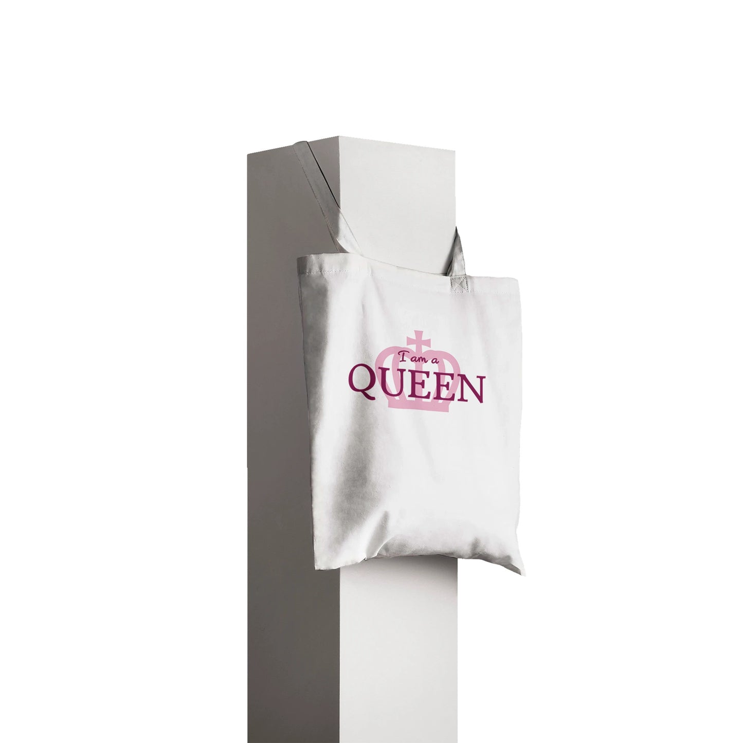 I Am a Queen Tote Bag - Rampage Design Studio