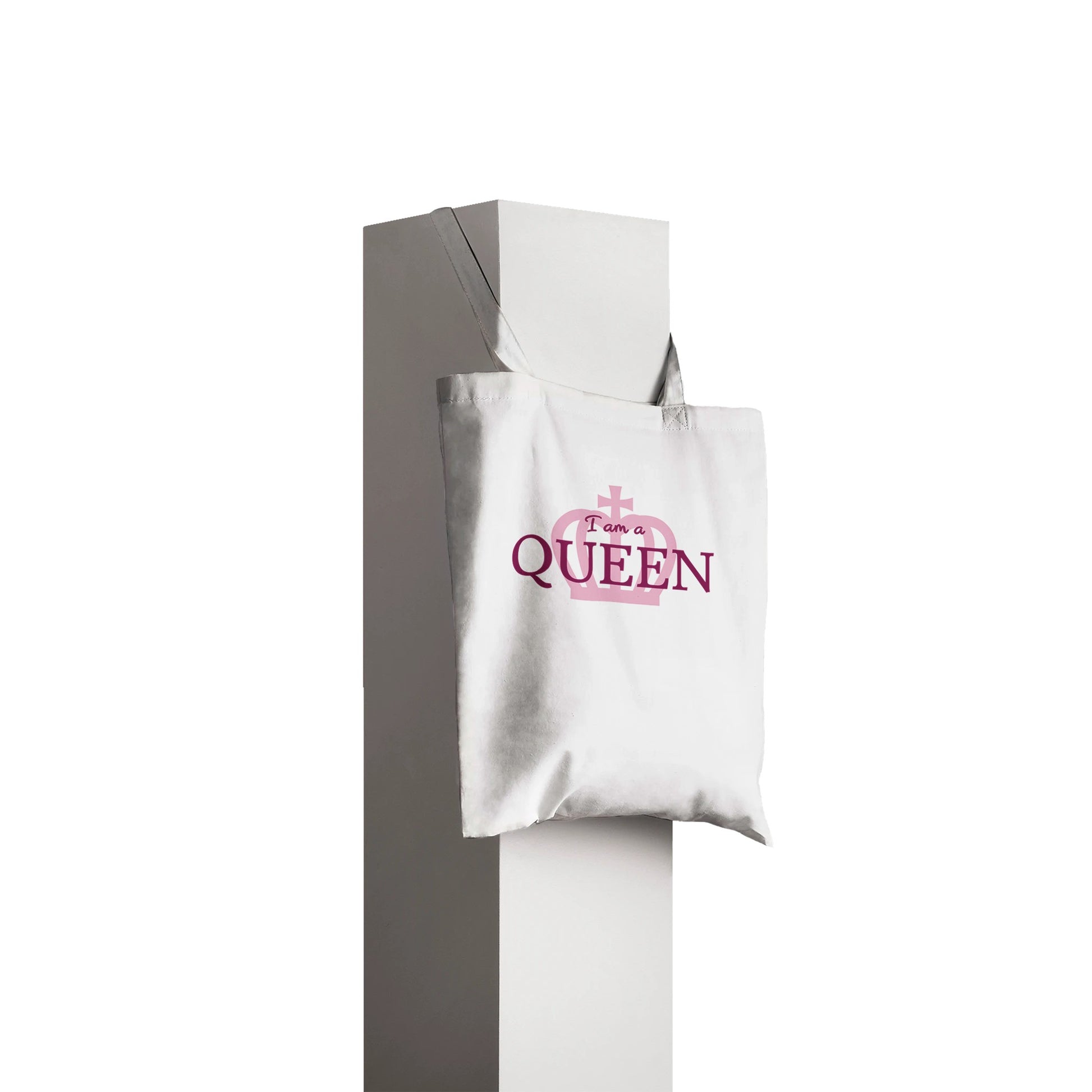 I Am a Queen Tote Bag - Rampage Design Studio