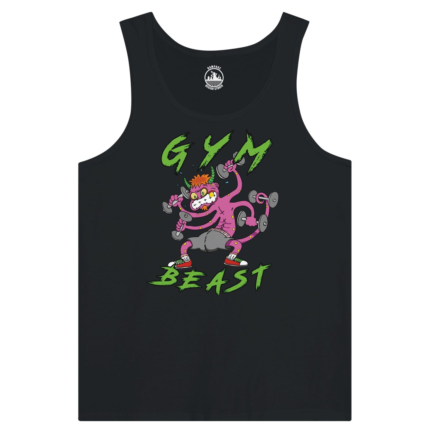 Gym Beast Premium Unisex Tank Top - Rampage Design Studio