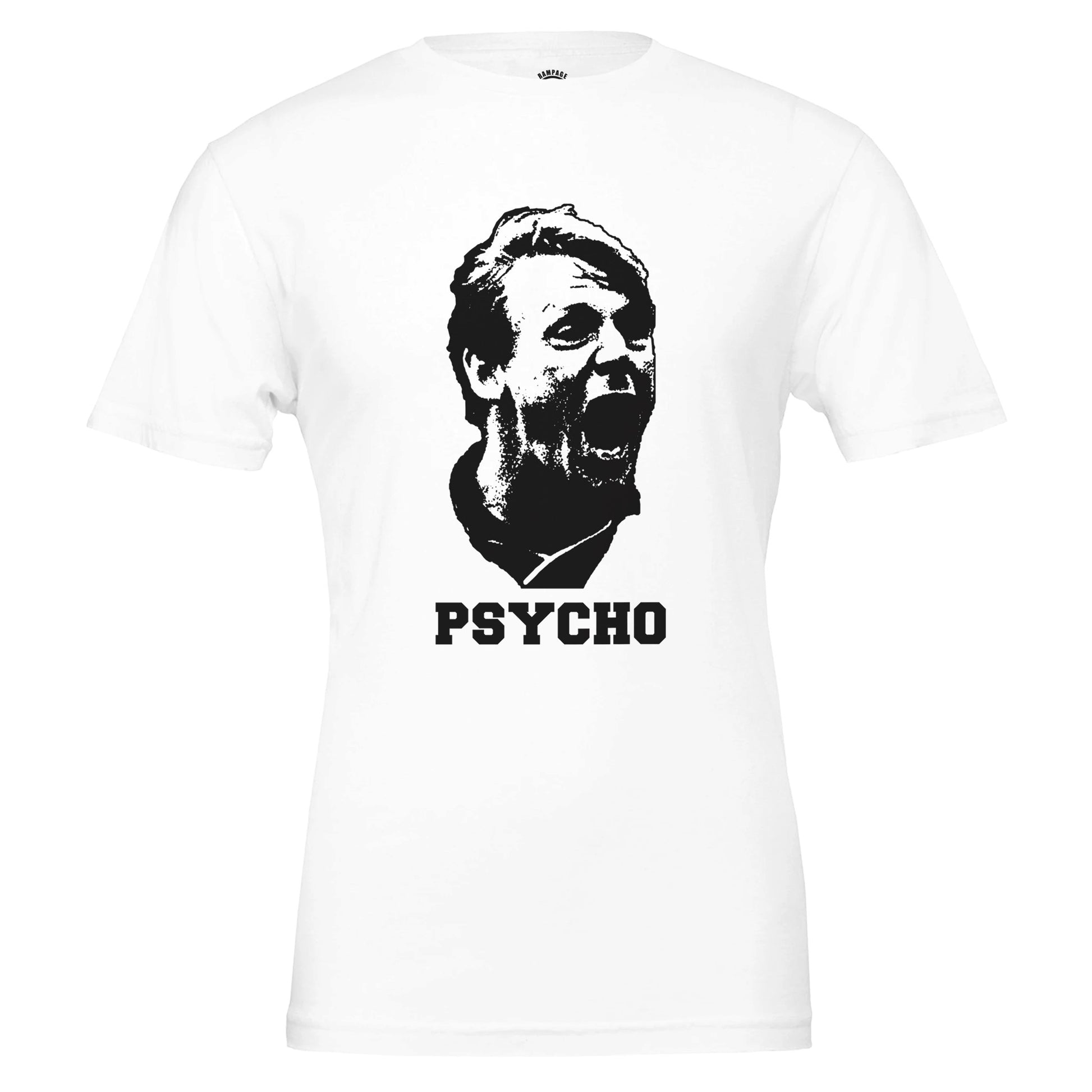 "Psycho" Stuart Pearce - Premium Unisex Crewneck T-shirt - Rampage Design Studio