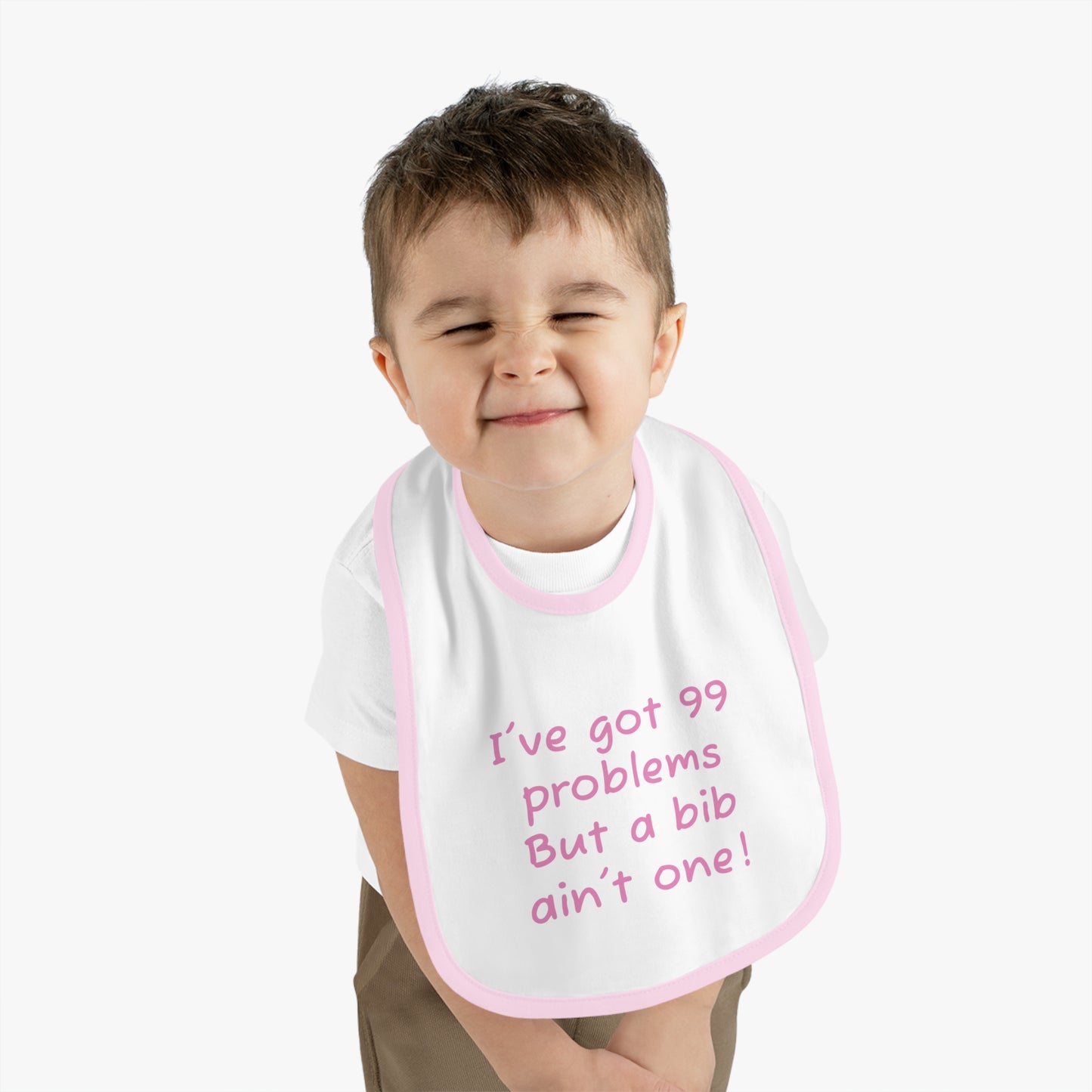 Funny Baby Bib, Cute Baby Shower Gift, Toddler Feeding Bib, Unique Baby Gift, Funny Quote Bib - Rampage Design Studio