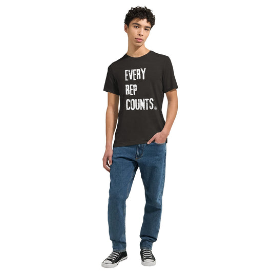 Every Rep Counts Shirt | Gym Motivation T-Shirt | Weightlifting Tee | Fitness Gift | Workout Shirt | Bodybuilding Apparel | Gym Lover Gift - Rampage Design Studio