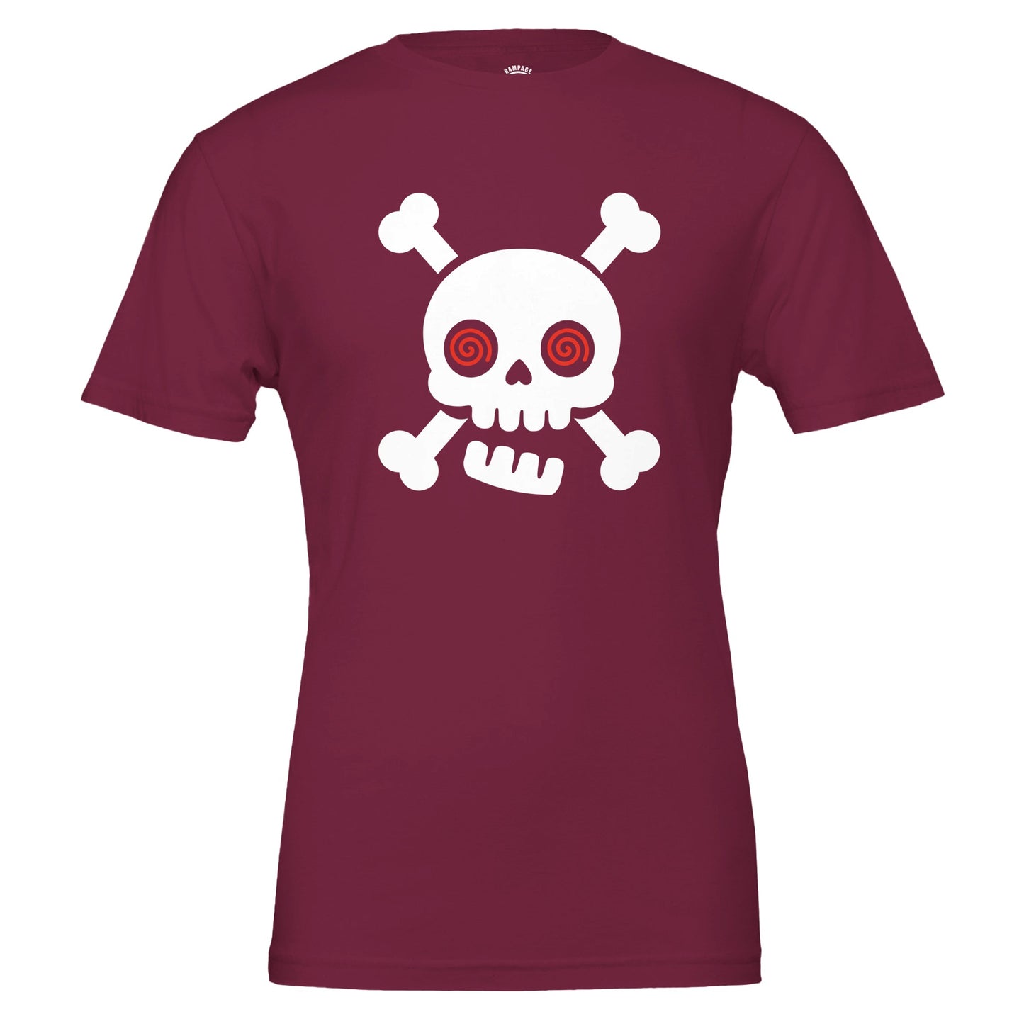 Hypnotic Skull T-Shirt - Rampage Design Studio