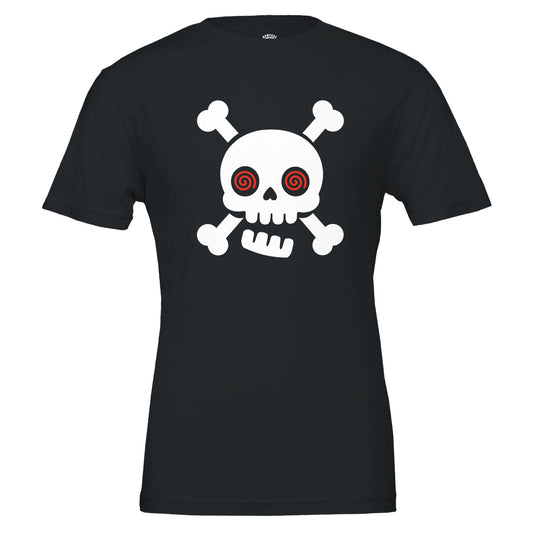 Hypnotic Skull T-Shirt - Rampage Design Studio