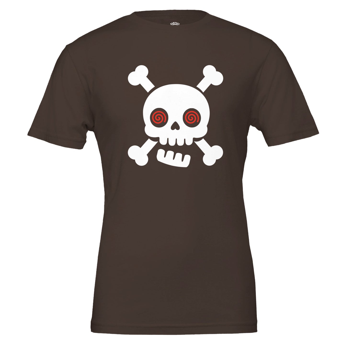 Hypnotic Skull T-Shirt - Rampage Design Studio