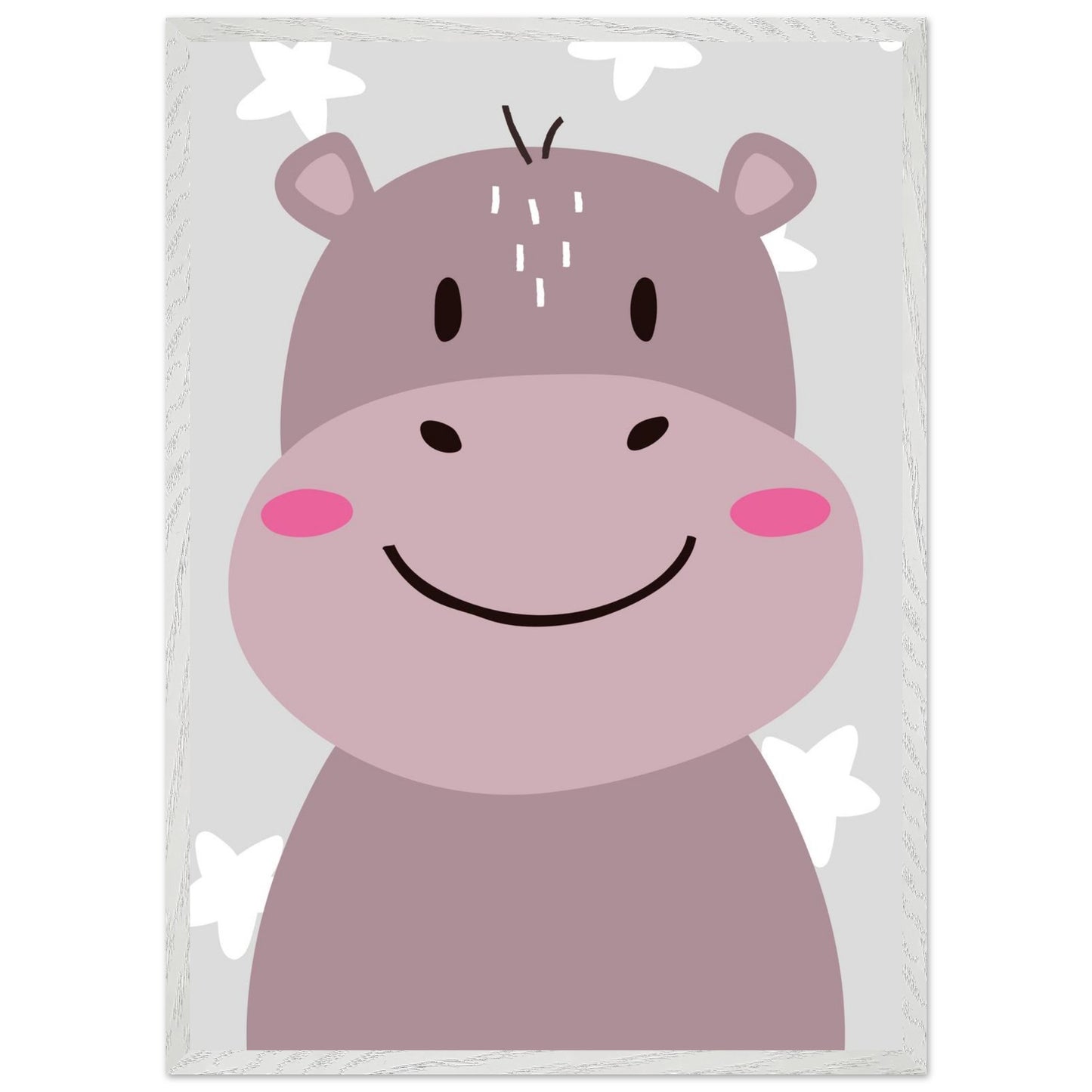 Personalized Nursery Wall Art Custom Animal Print for Kids Room - Rampage Design Studio