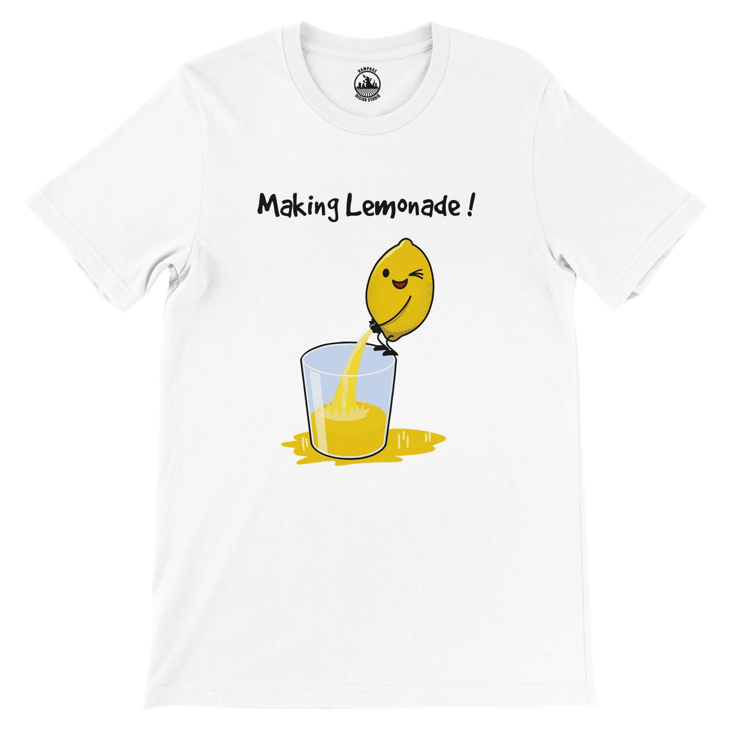 Cheeky Lemon T-Shirt - Rampage Design Studio