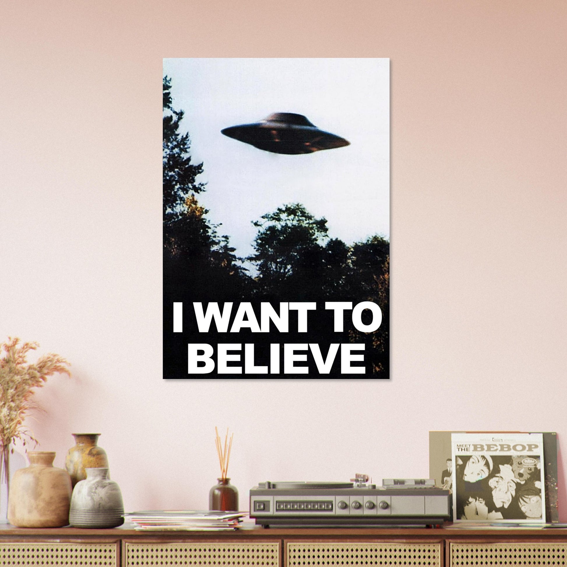 UFO “I Want To Believe” Style Poster - Rampage Design Studio