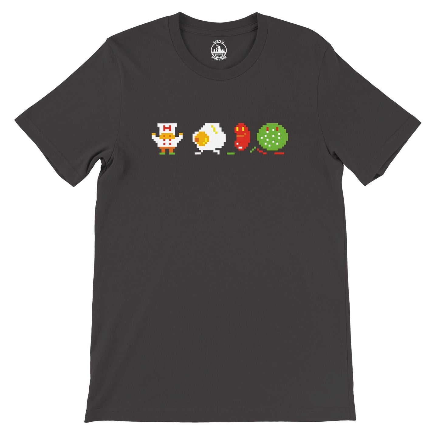 Burger Time Premium Unisex Crewneck T-shirt | Fun Chef Graphic Tee - Rampage Design Studio