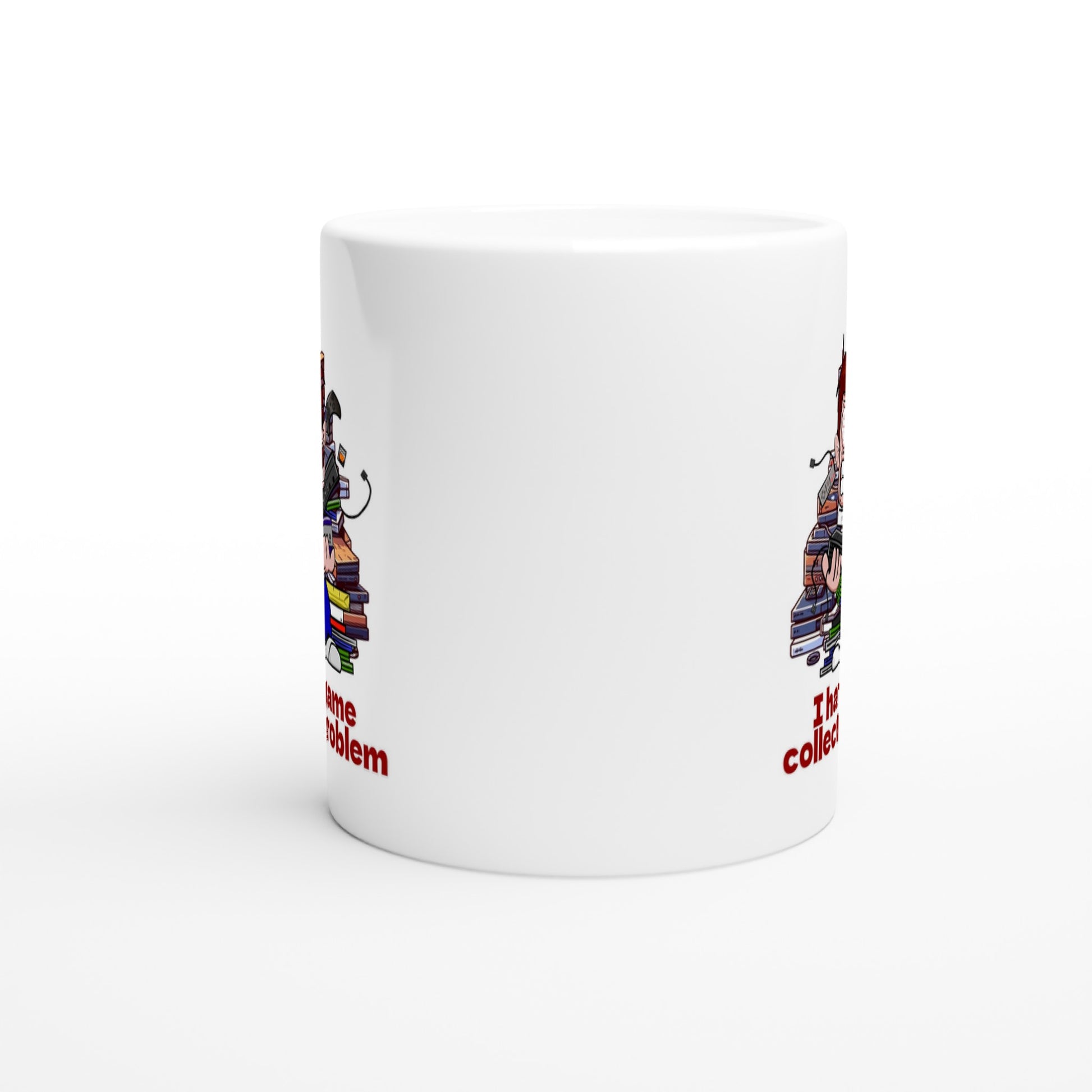Funny Gamer Mug – 11oz Ceramic Coffee Cup for Game Collectors - Rampage Design Studio