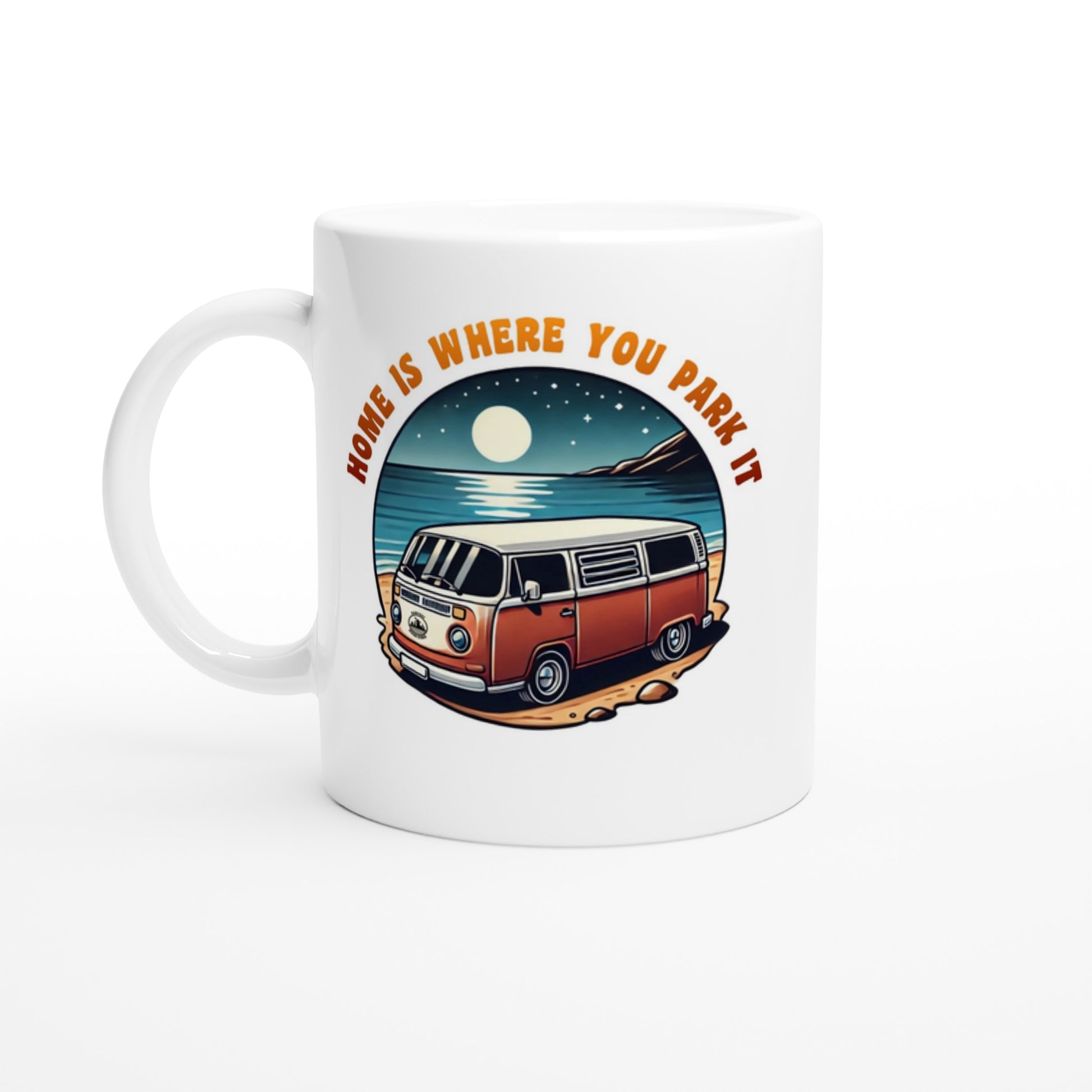 Home Is Where You Park It camper van mug - Rampage Design Studio