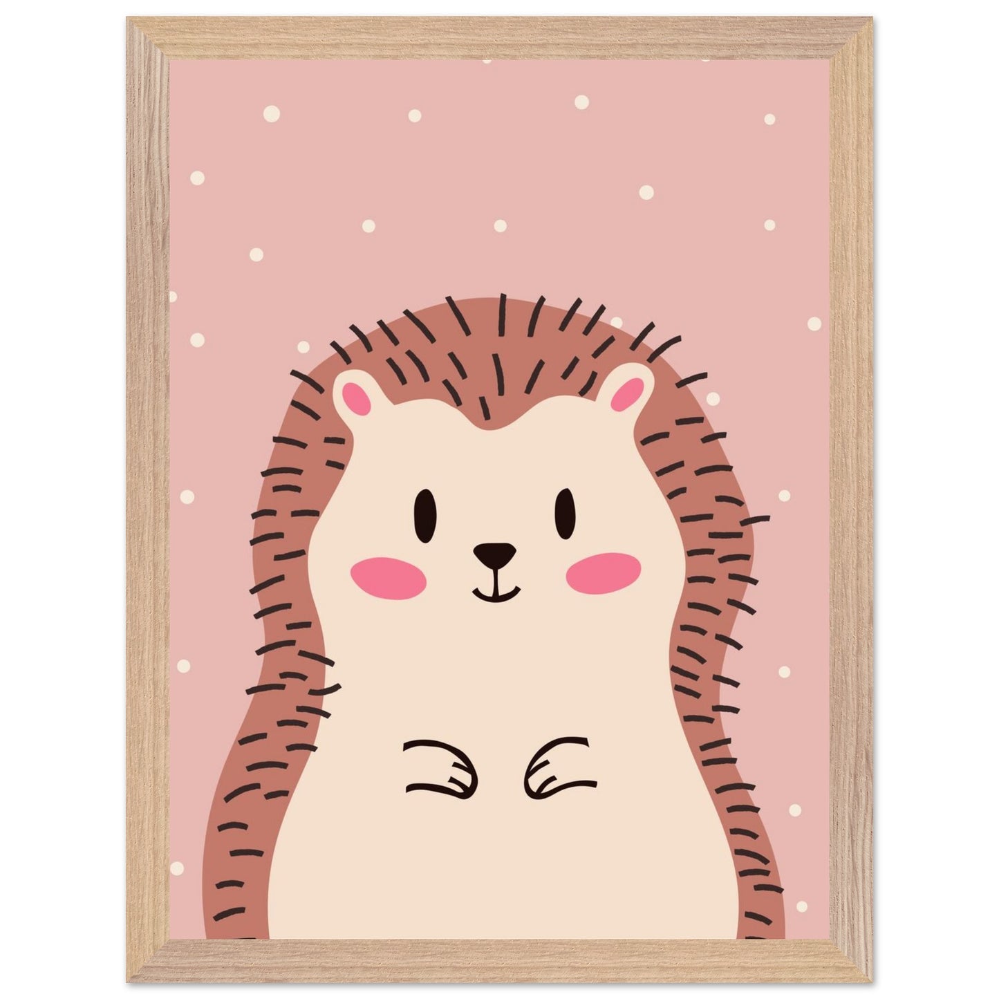 Personalized Nursery Decor Adorable Cartoon Art Print - Rampage Design Studio