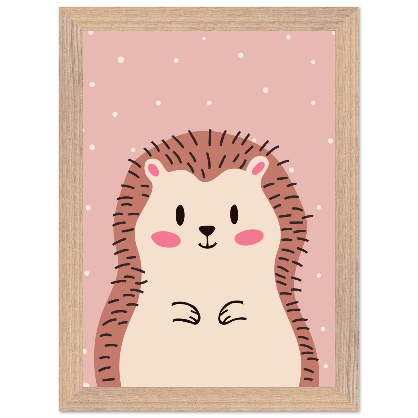 Personalized Nursery Decor Adorable Cartoon Art Print - Rampage Design Studio