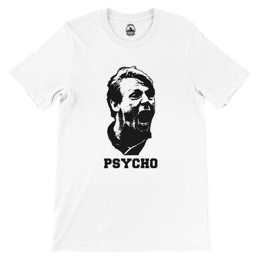 "Psycho" Stuart Pearce - Premium Unisex Crewneck T-shirt - Rampage Design Studio