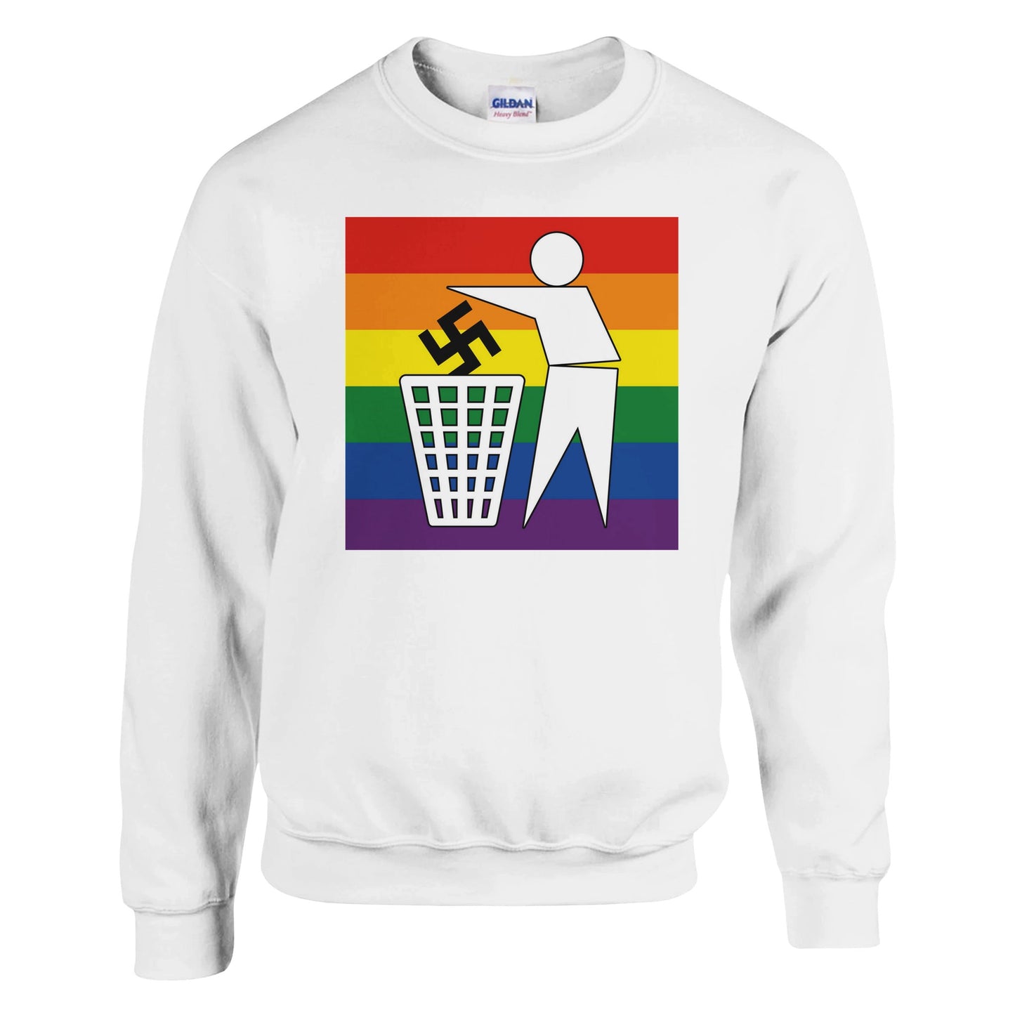 Stand Against Hate | Anti-Racism Sweatshirt - Rampage Design Studio