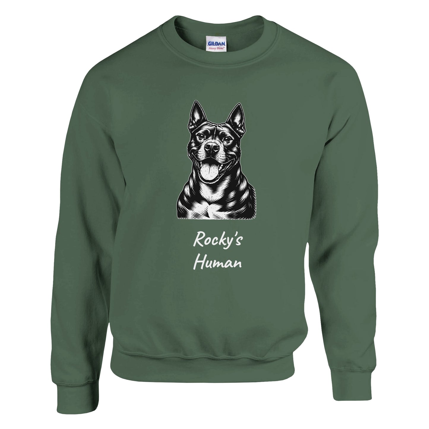 American Pit Bull Terrier Human Sweatshirt - Rampage Design Studio