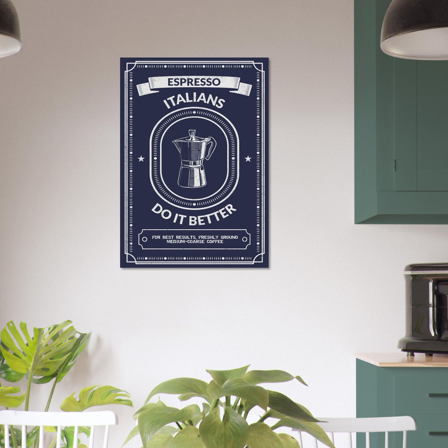 Espresso Italians Do It Better Poster - Rampage Design Studio