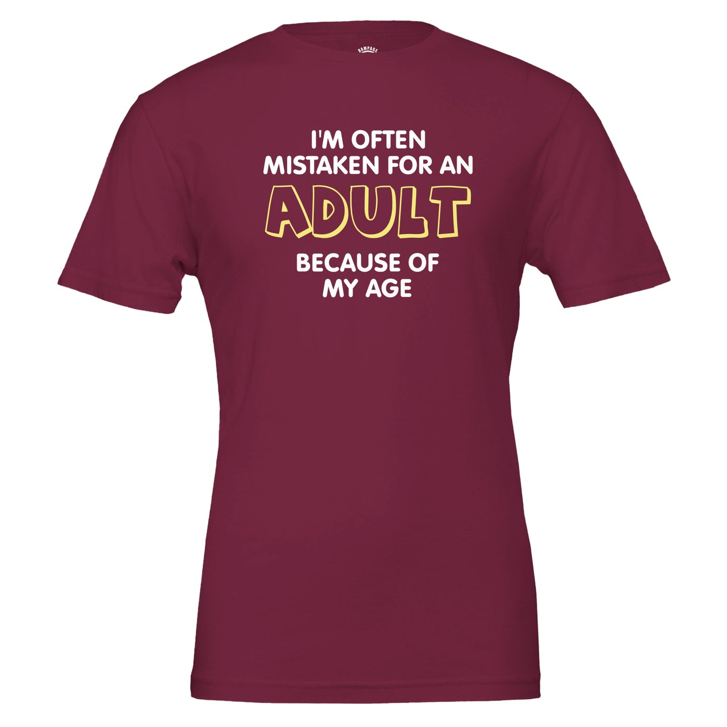 Funny Adulting T-Shirt – Relatable Humor Tee for “Barely Adulting” Humans - Rampage Design Studio