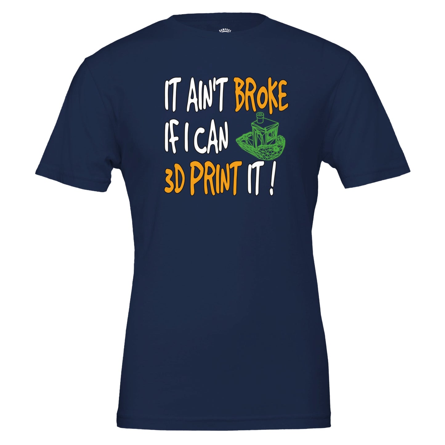 Funny 3D Printing T-Shirt - Rampage Design Studio
