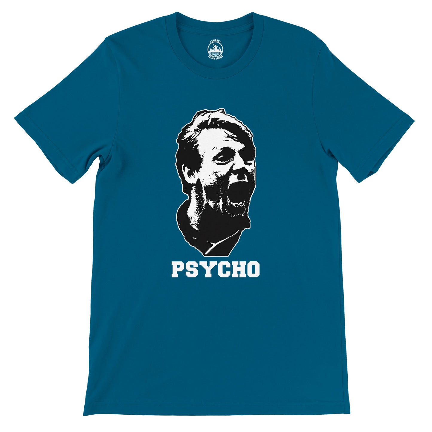 "Psycho" Stuart Pearce - Premium Unisex Crewneck T-shirt - Rampage Design Studio