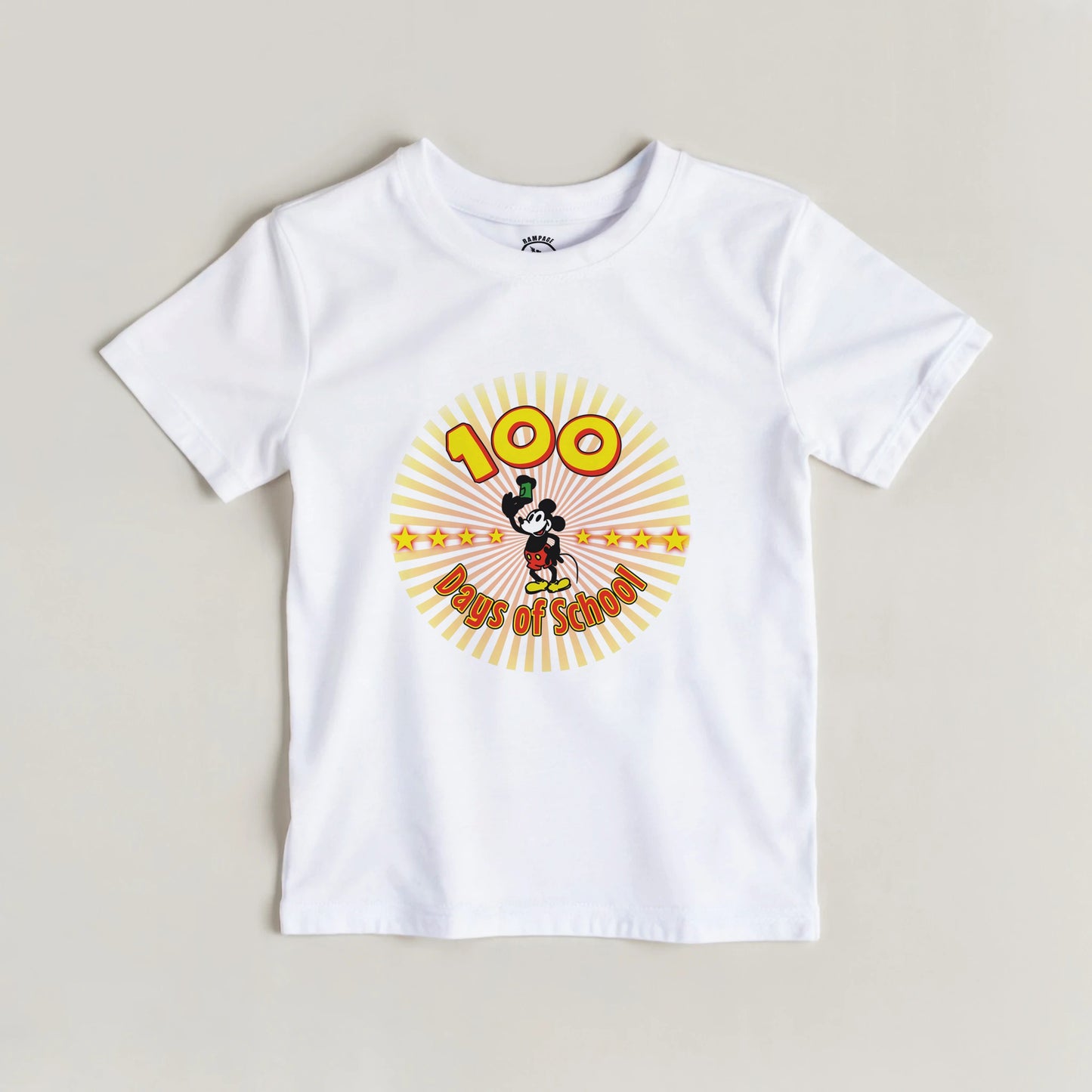 100 Days of School T-Shirt, Mickey Mouse Tee - Rampage Design Studio