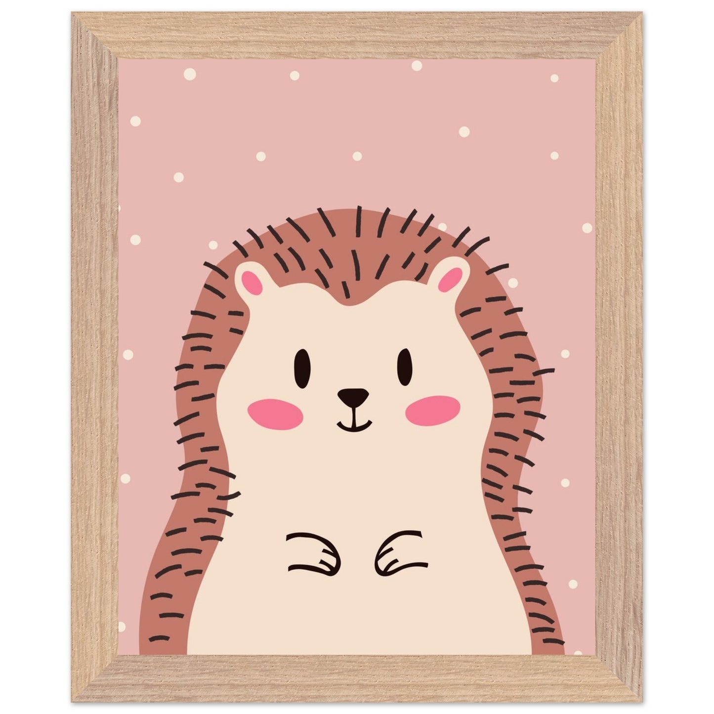 Personalized Nursery Decor Adorable Cartoon Art Print - Rampage Design Studio