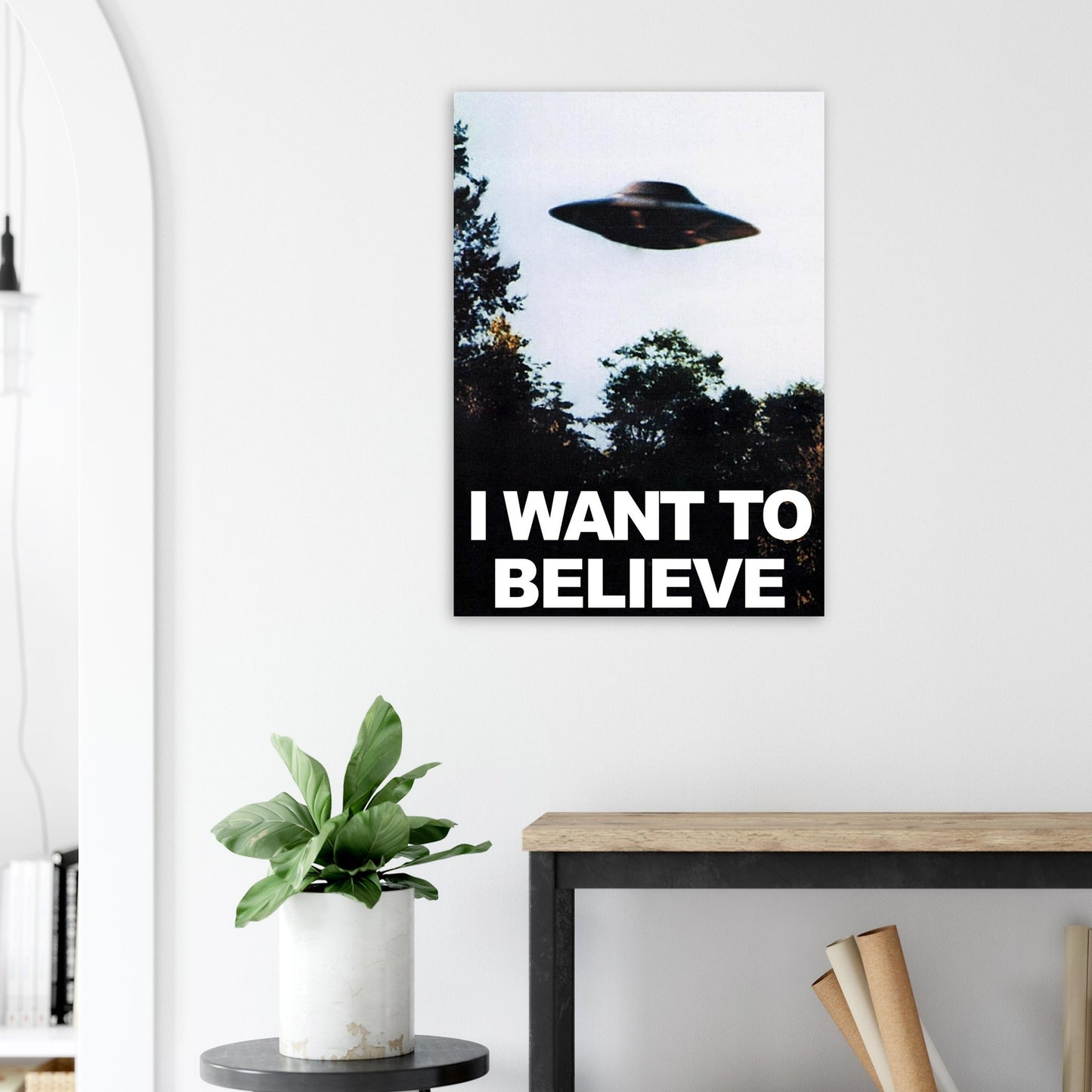 UFO “I Want To Believe” Style Poster - Rampage Design Studio