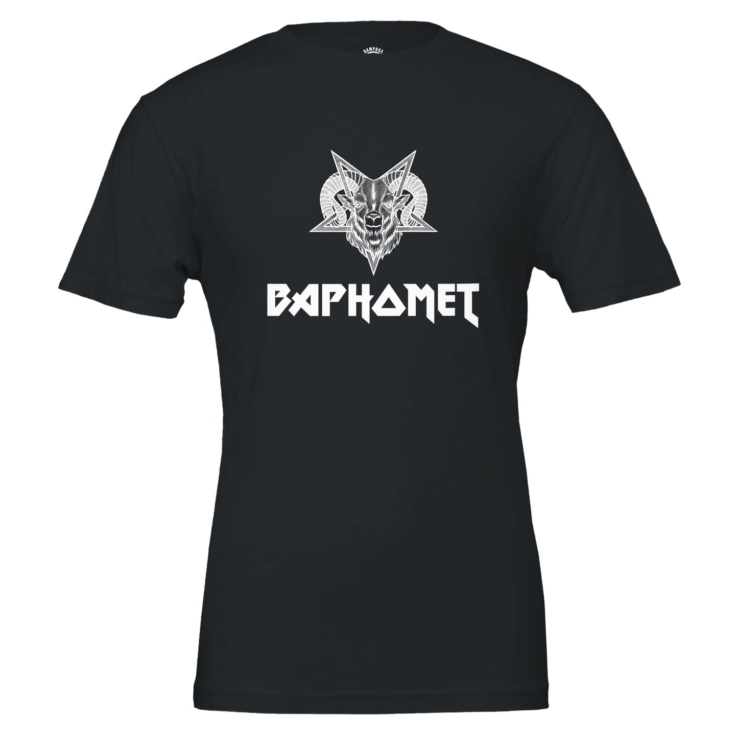 Baphomet goats head T-Shirt, pentagram tee, occult shirt, heavy metal tshirt, devil worship shirt, unisex fashion - Rampage Design Studio