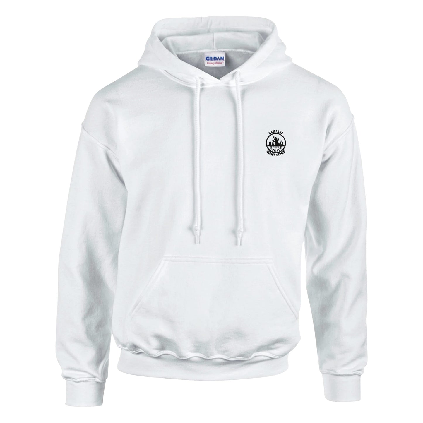 Anti Hate Hoodie – Unique Swastika Design, Comfortable Heavy Blend - Rampage Design Studio