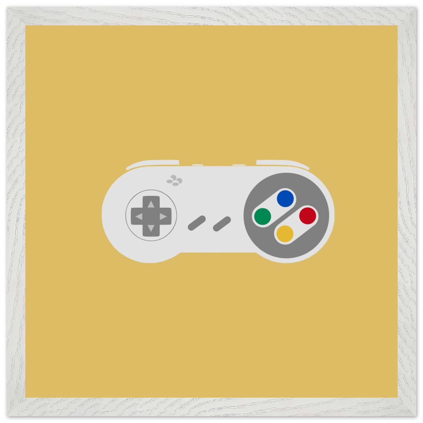 Nintendo SNES Wall Art, Game Controller Framed Poster, Gift for Gamers, Boys Room Decor, Teen Room Decor, Video Game Art, Video Game Print - Rampage Design Studio