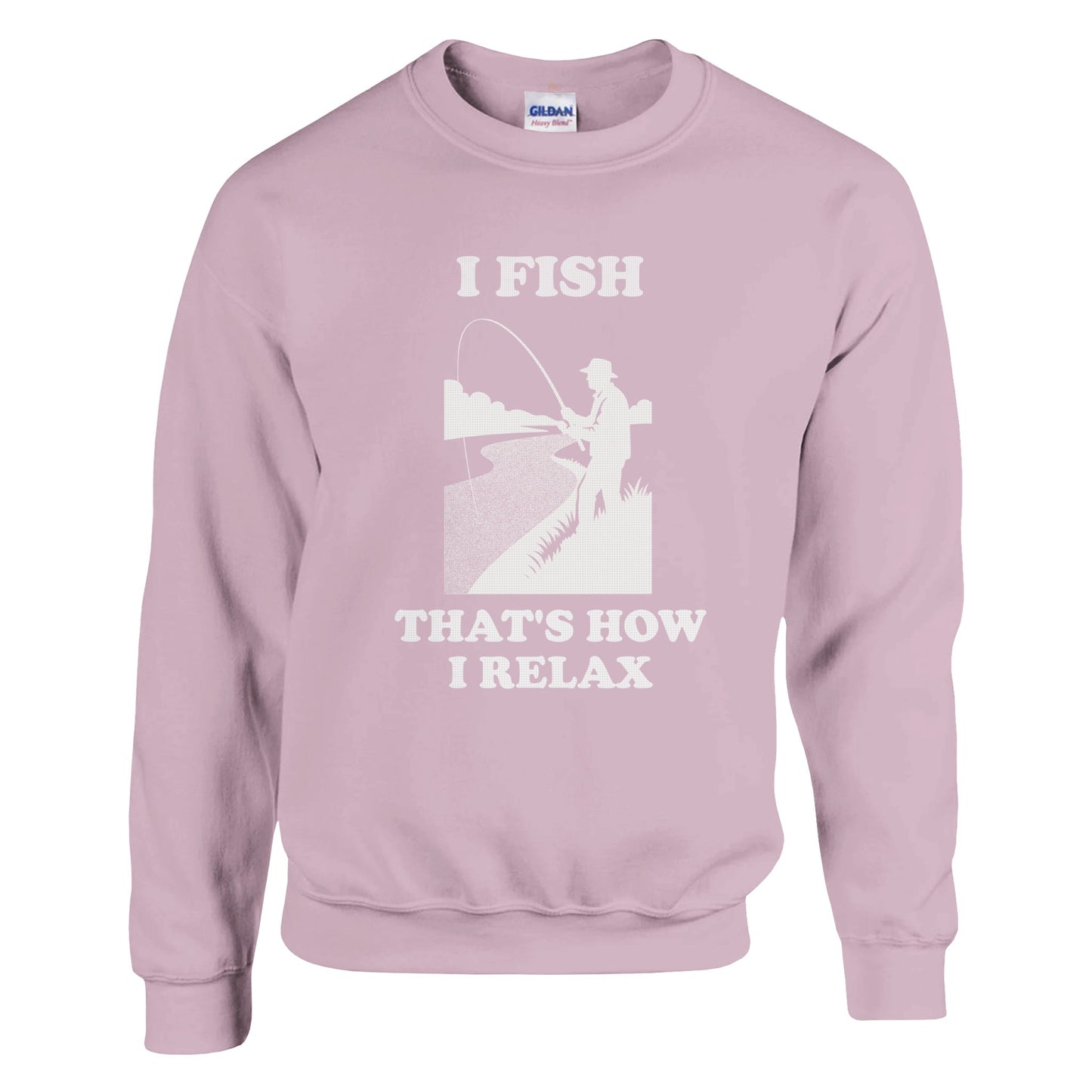 I Fish That’s How I Relax Sweatshirt | Funny Fisherman Gift | Angler Fishing Shirt | Outdoors Shirt | Rampage Design Studio - Rampage Design Studio