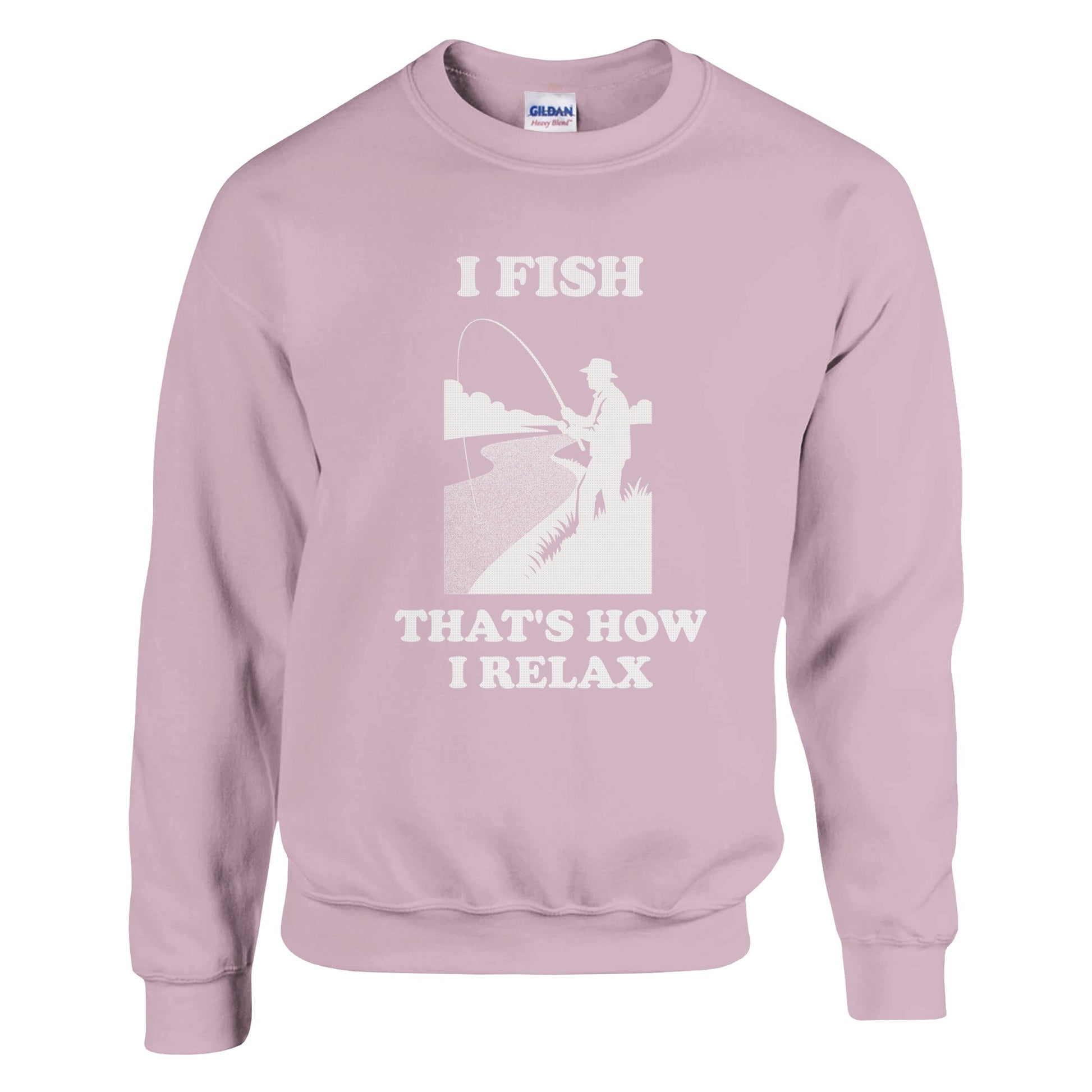 I Fish That’s How I Relax Sweatshirt | Funny Fisherman Gift | Angler Fishing Shirt | Outdoors Shirt | Rampage Design Studio - Rampage Design Studio